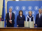 Participarea premierului Viorica Dăncilă la ceremonia de semnare a proiectului „Reducerea eroziunii costiere Faza a II – a (2014-2020)”, finanțat prin POIM